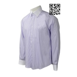 R225  Tailor-made Men's clothing Shirts style Design stripe Shirts uniform supplier R225  Tailor-made Men's clothing Shirts style Design stripe Shirts uniform supplier